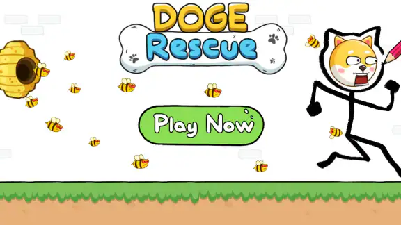 Doge Rescue: Draw To Save screenshot