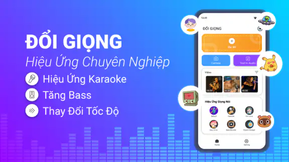 Đổi Giọng - Hiệu Ứng Âm Thanh screenshot