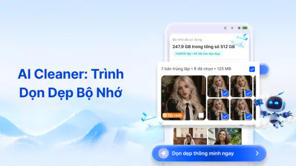 Dọn Bộ Nhớ Thông Minh Bằng AI screenshot