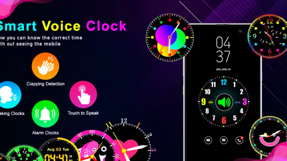 Đồng hồ thông minh nói đồng hồ screenshot