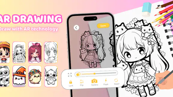Draw Anime: Easy AR Tracing screenshot