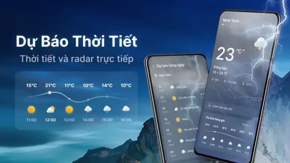 Dự Báo Thời Tiết Kèm Radar screenshot