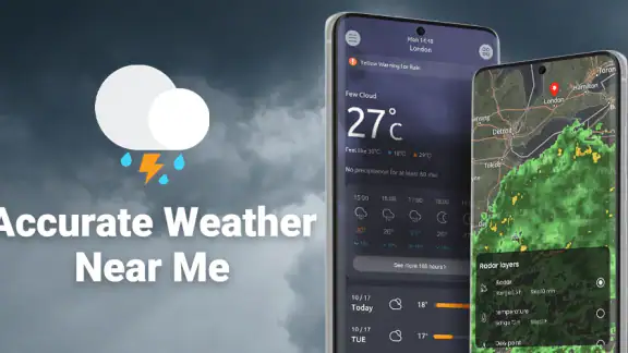 Dự báo thời tiết - Radar screenshot