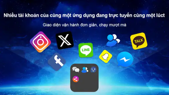 Dual Space - Nhiều tài khoản screenshot