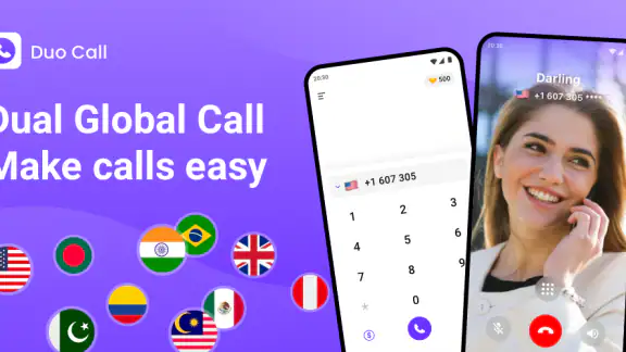Duo Call,Cuộc gọi toàn cầu kép screenshot