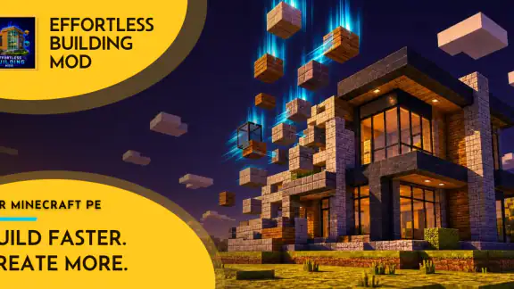 Effortless building mod MCPE screenshot