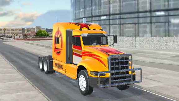 Euro Truck Driving Cargo Truck screenshot