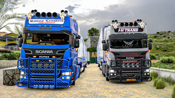 Euro Truck Driving Truck Sim screenshot
