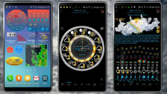 eWeather HDF - weather app screenshot