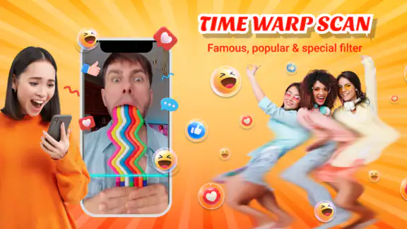Face Scan, Time Warp Scan screenshot
