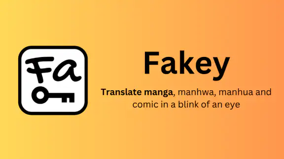 Fakey - Manga Translator screenshot