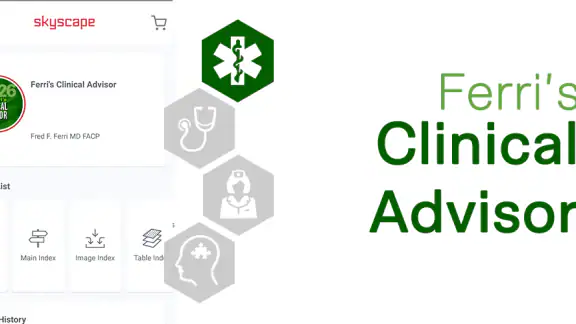 Ferri's Clinical Advisor screenshot