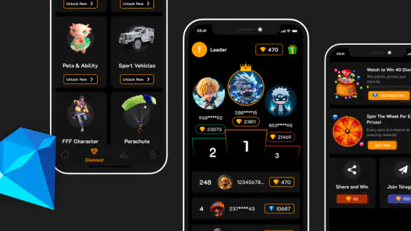 FF Daily Diamonds Rewards Pro screenshot