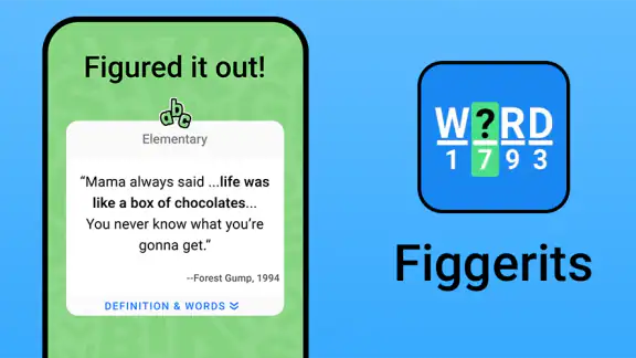 Figgerits - Word Puzzle Game screenshot