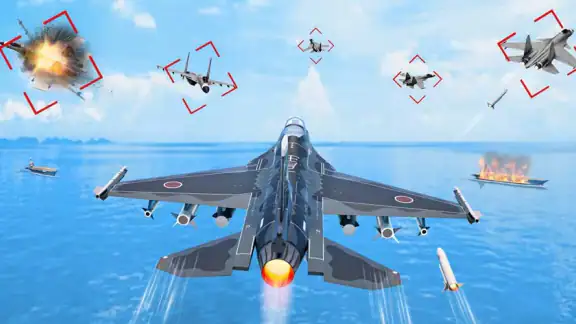 Fighter Jet War Plane Games screenshot