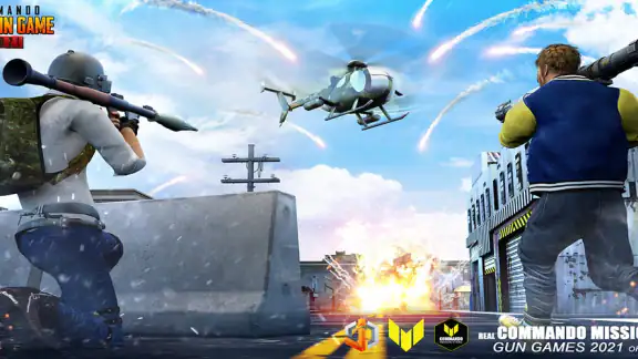 FPS trò chơi bắn súng offline screenshot