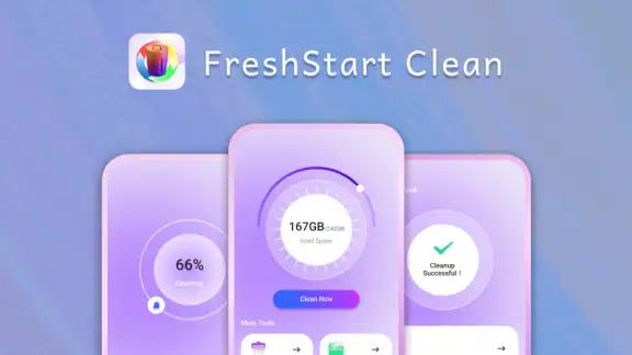 FreshStart Clean screenshot