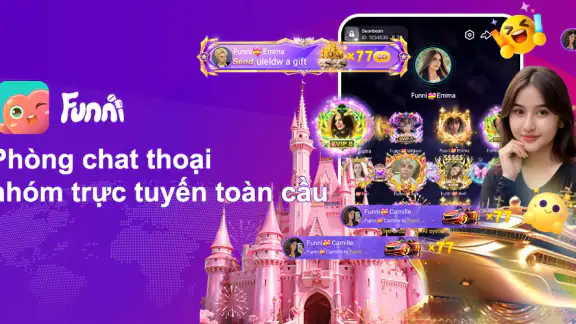 Funni - Phòng Chat Nhóm screenshot