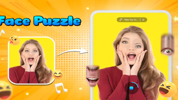 Funny Face Mashup Challenge screenshot