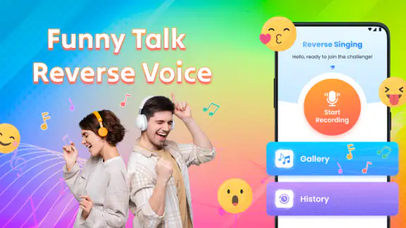 Funny Talk – Reverse Voice screenshot