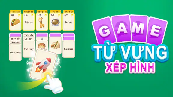 Game Từ Vựng: Xếp Hình screenshot