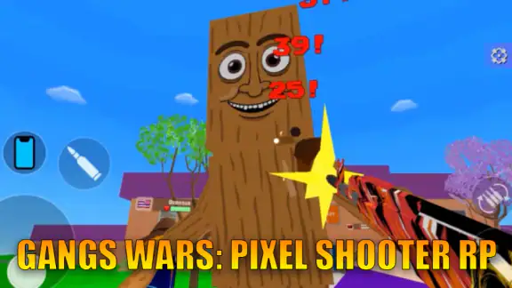 Gangs Wars: Pixel Shooter RP screenshot