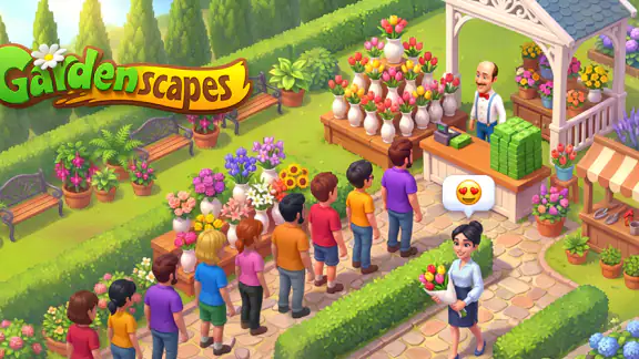 GardenScapes–Khu vườn huyền bí screenshot