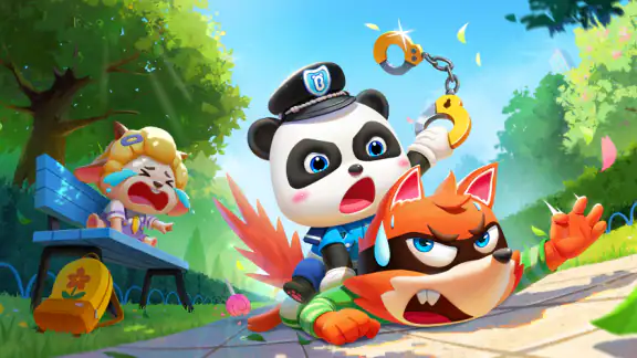 Gấu trúc nhỏ Cảnh sát screenshot