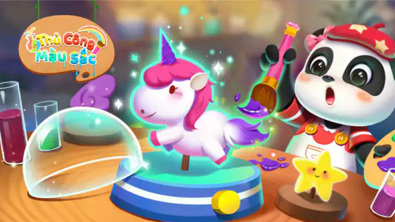 Gấu Trúc: Phối & Kết Hợp Màu screenshot