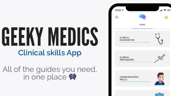 Geeky Medics - OSCE revision screenshot