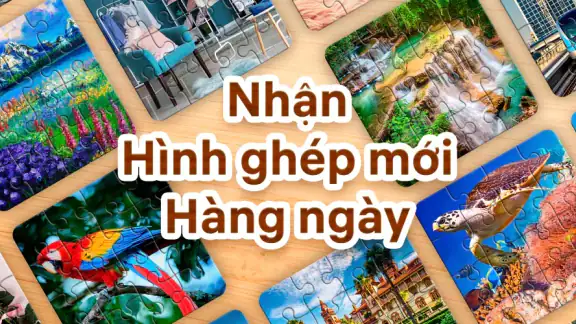 Ghép hình - Trò Chơi Giải Đố screenshot