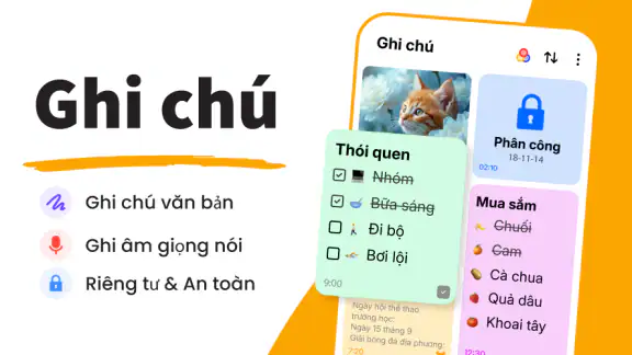Ghi chú : Sổ tay screenshot