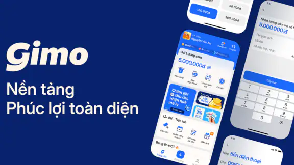 GIMO – Nhận lương sớm 24/7 screenshot