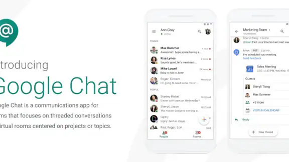 Google Chat screenshot
