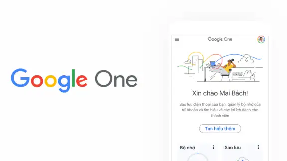 Google One screenshot