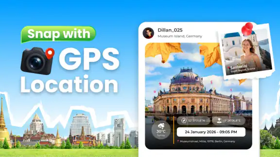 GPS Camera: Photo Location screenshot