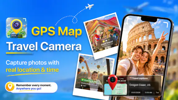 GPS Map Camera - Geotag Photo screenshot