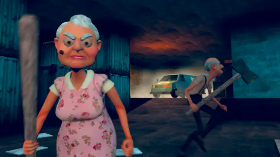 Grandpa & Granny 4 Online Game screenshot