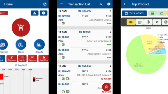 Griyo Pos - POS and Cashflow screenshot