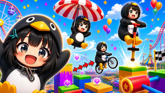 Gugu Gaga Penguin: Mini Games screenshot