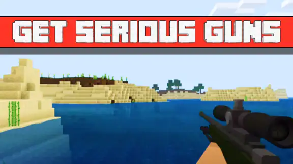 Gun Mod for Minecraft PE screenshot