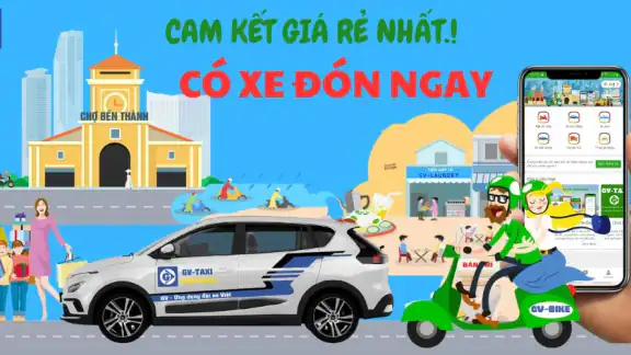 GV: App đặt xe hơi taxi, xe ôm screenshot