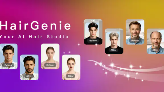 HairGenie - AI Hair Generator screenshot