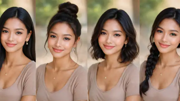 Hairstyle Try On - Kiểu tóc AI screenshot