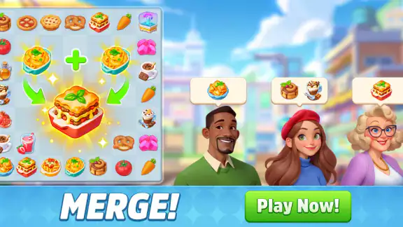 Happy Merge Diary screenshot