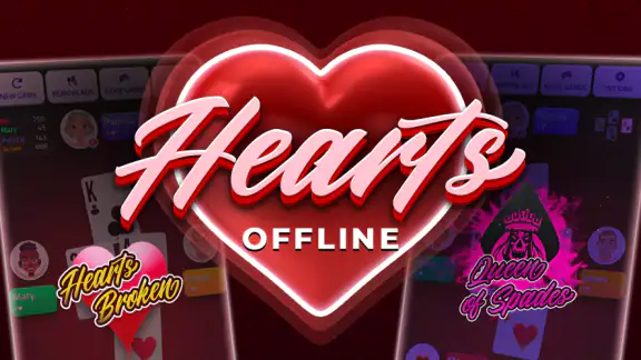 Hearts Single Player - Offline screenshot
