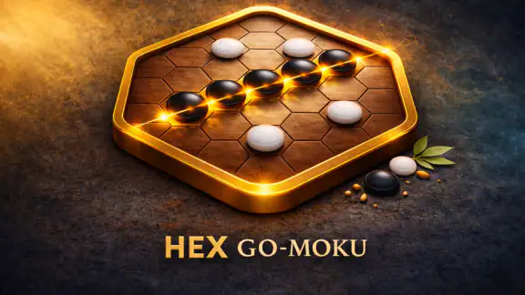 Hex Gomoku screenshot