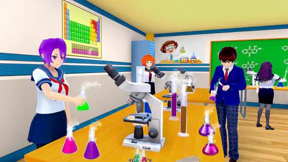 High Schoolgirl Love Life Game screenshot