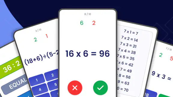 Học Toán - Fun Math Games screenshot