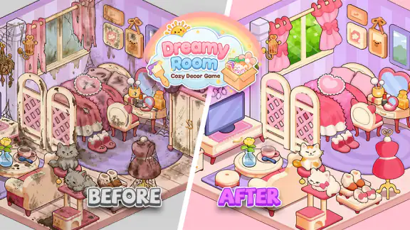 Home Decor ASMR: Makeover Game screenshot